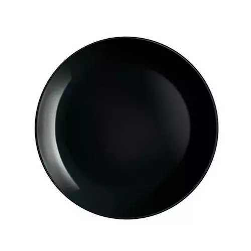 Diwali Talerz płytki 25cm czarny P0867 1