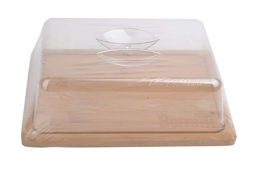 Berretti deska bambusowa z kloszem 24x18,5x7,5cm BR-8204 1