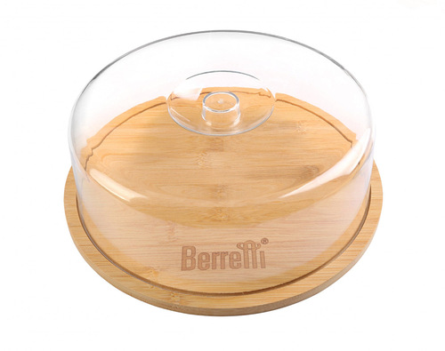 Berretti deska bambusowa z kloszem Q28cm BR-7528 1