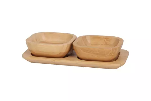 Berretti Zestaw do przystawek 2el bambusowy 22,5x10,8x4,7cm BR-0329 1