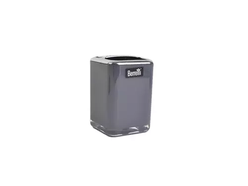berretti pojemnik na szczoteczki antracyt chrom BR-7818 1