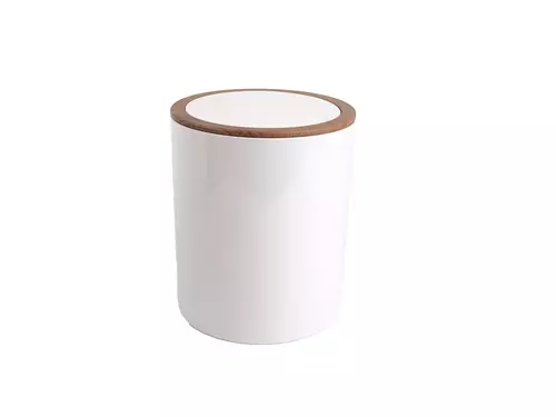 berretti kosz na śmieci 5l biały drewno BR-7887 1