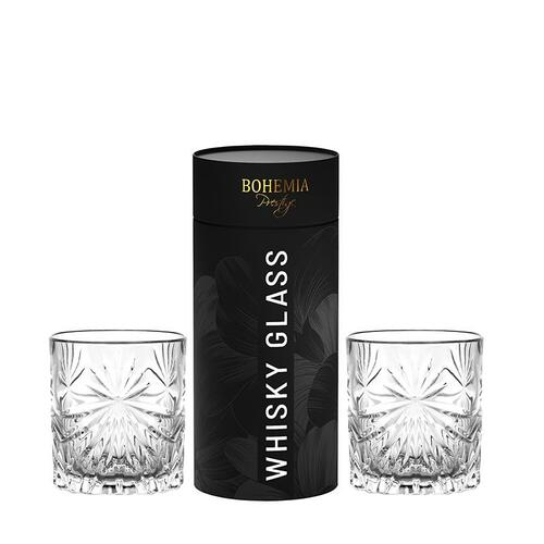 Bohemia Prestige Fiore Szklanka Whisky tuba 2x 1