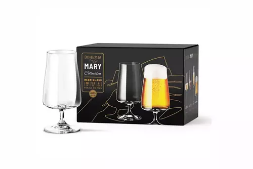 Bohemia Prestige Mary 380ml kieliszek do piwa kpl 6 szt 1