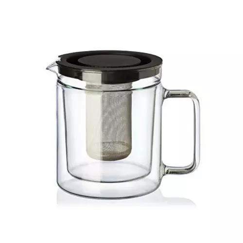 simax dzbanek twin 1,1L z metal. zaparzaczem 1
