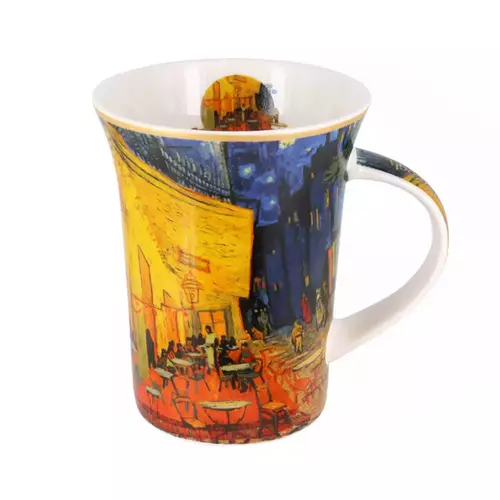 830-8110 kubek Van Gogh taras kawiarni 1