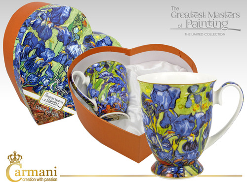 830-0305 kubki w sercu- Van Gogh - Irysy 1