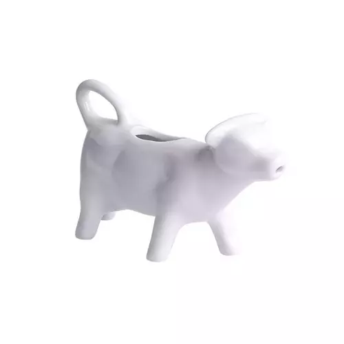 MPL Mlecznik porcelanowy w kształcie krówki, biały 70ml 1
