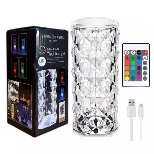 MPL LED Lampa stołowa 7,5x16,5cm zmiana koloru 1