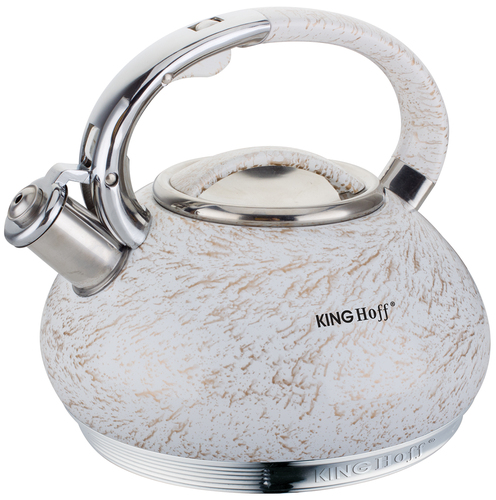 KH1066-1 czajnik metalowy biały 1