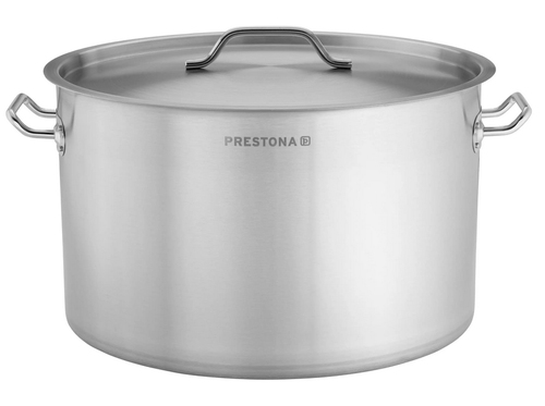 Garnek średni 32L o średnicy 400mm z pokrywką ze stali nierdz Prestona 210119 1