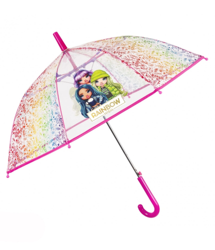 Parasol przeciwdeszczowy dziecięcy Rainbow High MGA Perletti 1