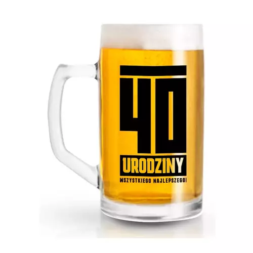 Funny Beer Kufel 500ml - 40 1