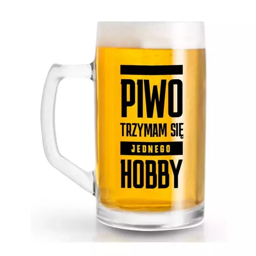 Funny Beer Kufel 500ml - Piwo Hobby 1