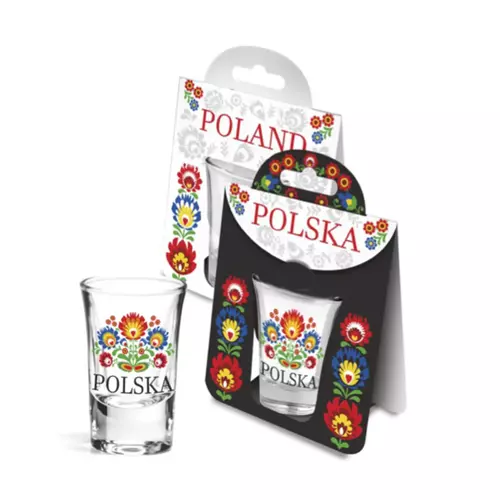 Folk Kieliszek 35ml - Kwiat 1
