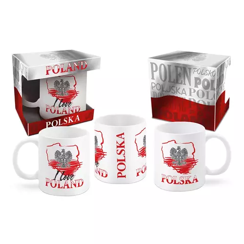 Polska Kubek 300ml - Mapa 1
