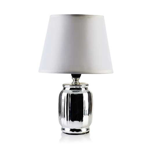 Leti Silver Lampa stołowa 8x8xh28cm HTLA8416 1