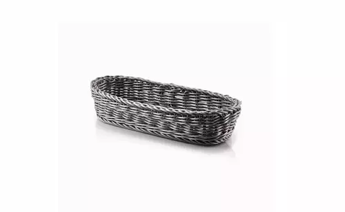 Koszyk na sztućce szary Sino 27x10x6cm HIWI4337 1