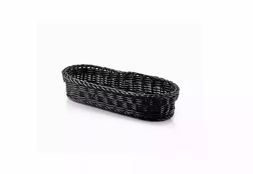 Koszyk na sztućce czarny Sino 27x10x6cm HIWI4344 1