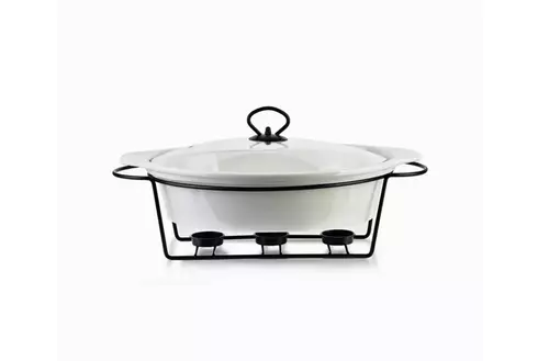 MODERN KITCHEN Naczynie z podgrzewaczem 2,6L 38x26xh7cm HTN0826 1