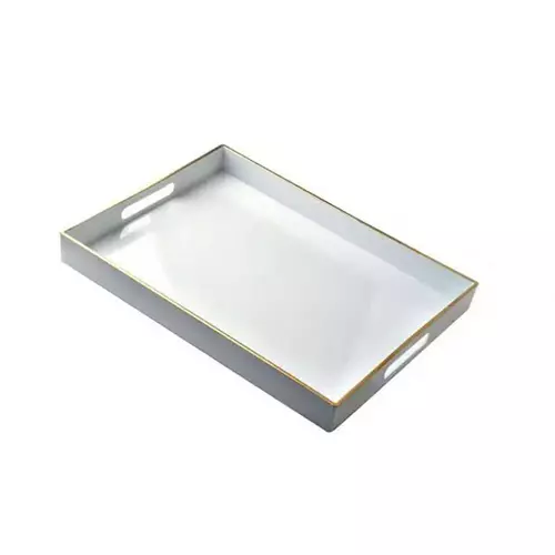 Blanche White Taca dekoracyjna duża CQ012 1
