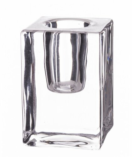 C2084-3 Świecznik szklany 4x4x6cm 1