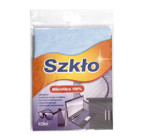 Koko Szkło Ściereczka z mikrofibry do szkła KO-9645 1
