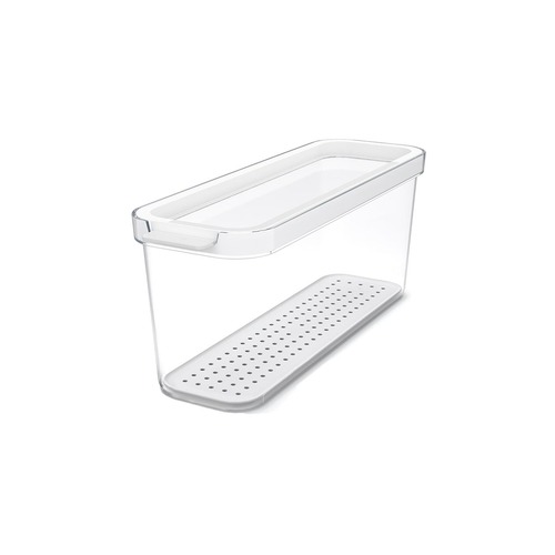 Rotho organizer do lodówki 2L Cauma biały/przezr 1