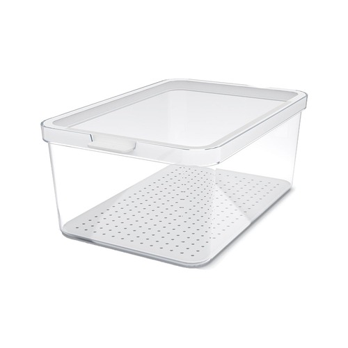 Rotho Organizer do lodówki 4,65L Cauma biały/przezr 1