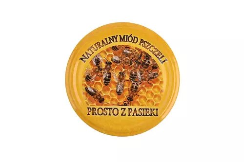 zakrętka Miód Prosto z pasieki fi 82 EC0014 W4 LUZ (opak.630szt) 1