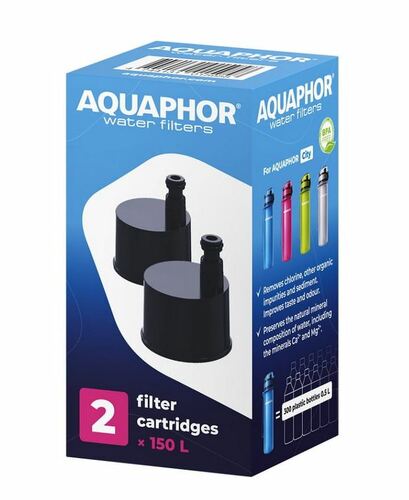 Aquaphor City zestaw 2szt wkładów do butelki filtrującej 1