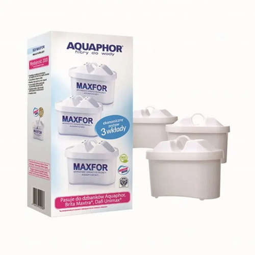 Aquaphor wkład B25 kpl.3szt Plus H (do twardej wody) 1