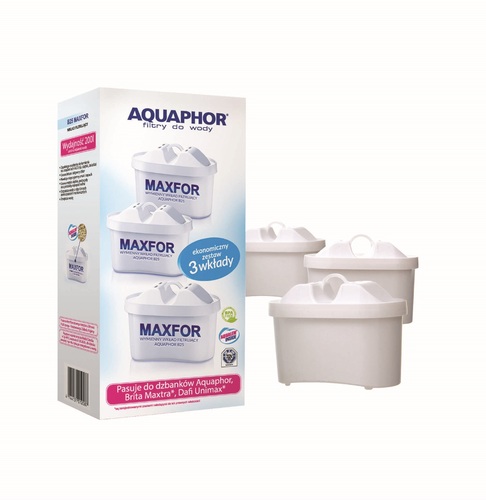 Aquaphor wkład filtrujący B25 (B100-25) Maxfor 3szt. 1
