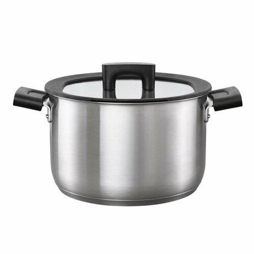 1025232 HF Steel garnek 5L z pokrywką 1