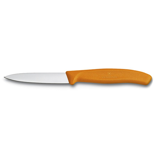6.7606.L119 nóż do jarzyn gładki 8cm pomarańczowy 1