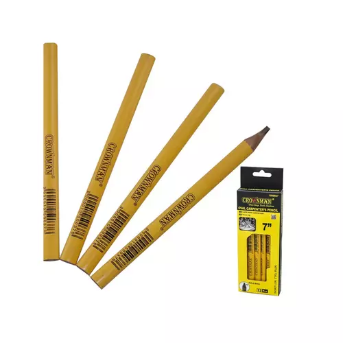 Berge Zestaw ołówków stolarskich budowlanych 12szt. 18cm 1