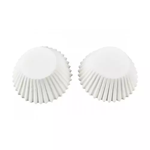 Kpl. Foremek papierowych 60szt. 8" D-9cm H-4cm białe 9120 1