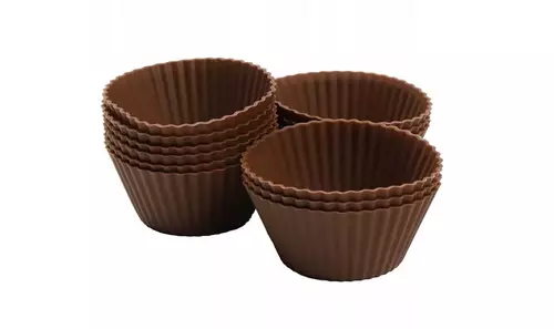 Kpl 12 foremek silikonowych do muffinek SM1M51E 1