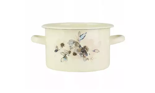Garnek zdobiony jaśmin 3L 18cm bez pokrywy VK-1216 1