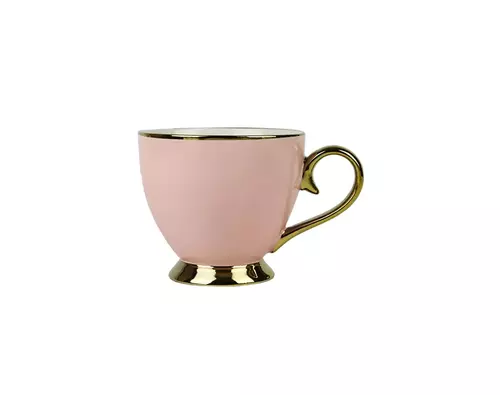 Kubek porcelanowy 450ml miracle różowy F0047 1