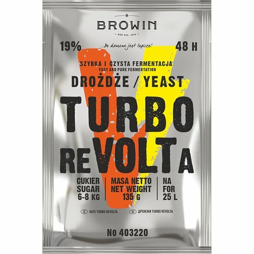 Drożdże gorzelnicze Turbo Revolta 48h -135g 403220 1