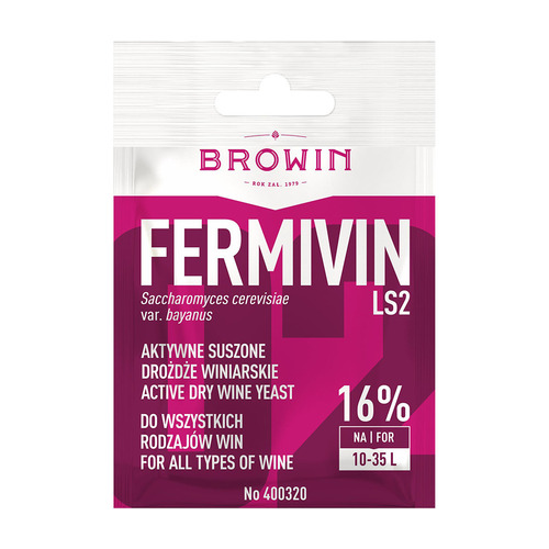 drożdże winiarskie suszone Fermicru LS2 400320 1