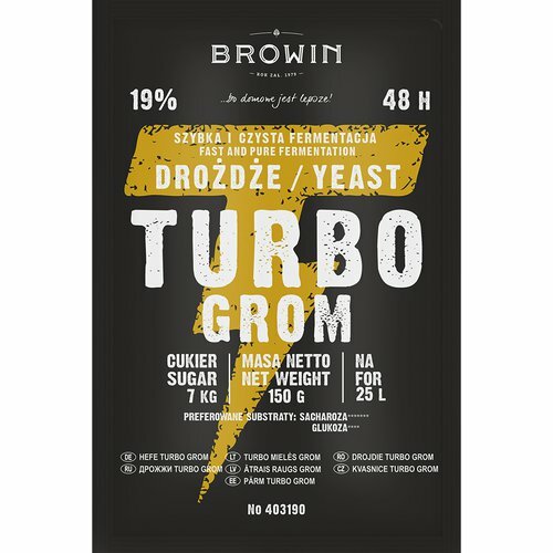 drożdże gorzelnicze Turbo 150g 403190 1