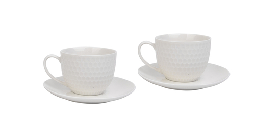 Bianco Kpl.filiżanka+spodek 2+2 240ml BO-2363 1
