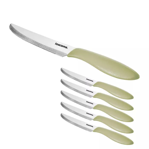 Tescoma 863054.40 Nóż stołowy Presto 12cm, 6szt. beżowy 1