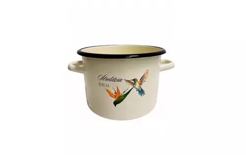 IG Garnek emalia 16cm strelicja-koliber 2L B/P 9647 1