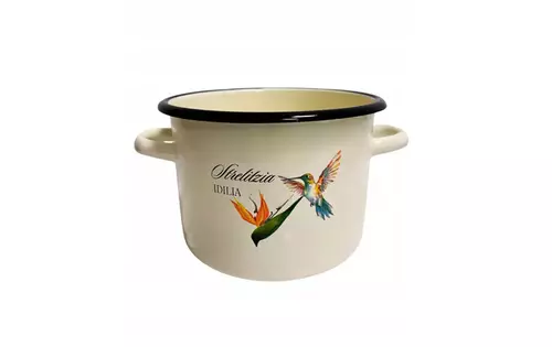 IG Garnek emalia 20cm strelicja-koliber 4,5L B/P 9661 1