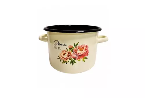 IG Garnek emaliowany 26cm Piwonia 9L b/p 9609 1