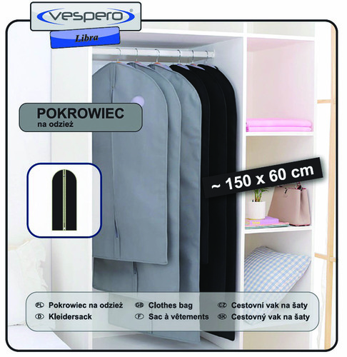 Vespero pokrowiec na odzież 150x60cm Libra 2937127 1