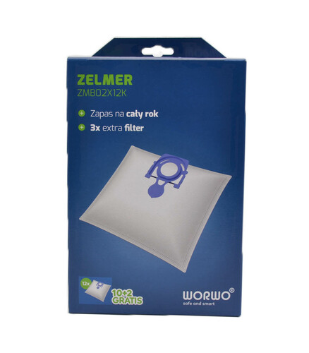 ZMB02X12K worki niebieski Zelmer kpl.12szt 1